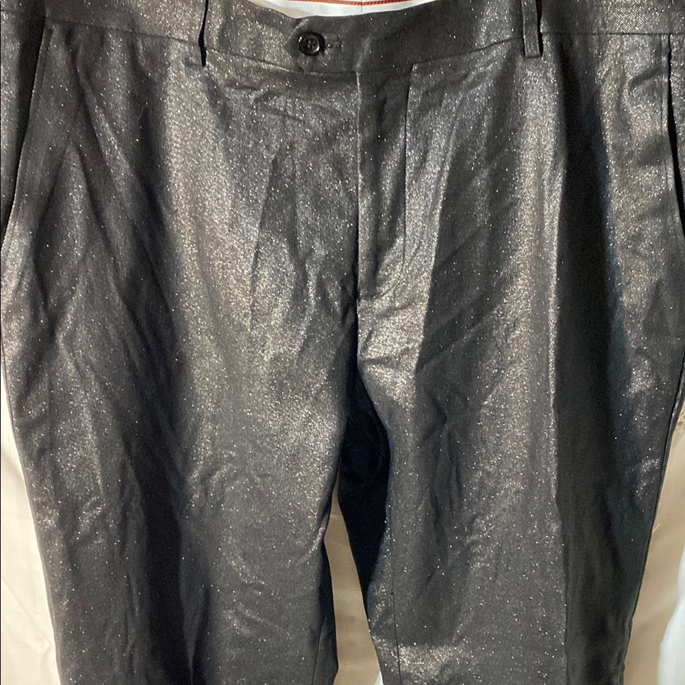 Shimmering Black Pants